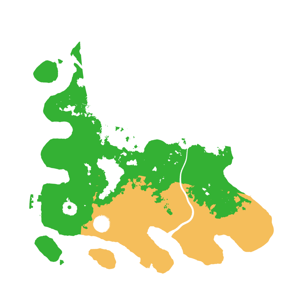 Biome Rust Map: Procedural Map, Size: 3100, Seed: 17773821