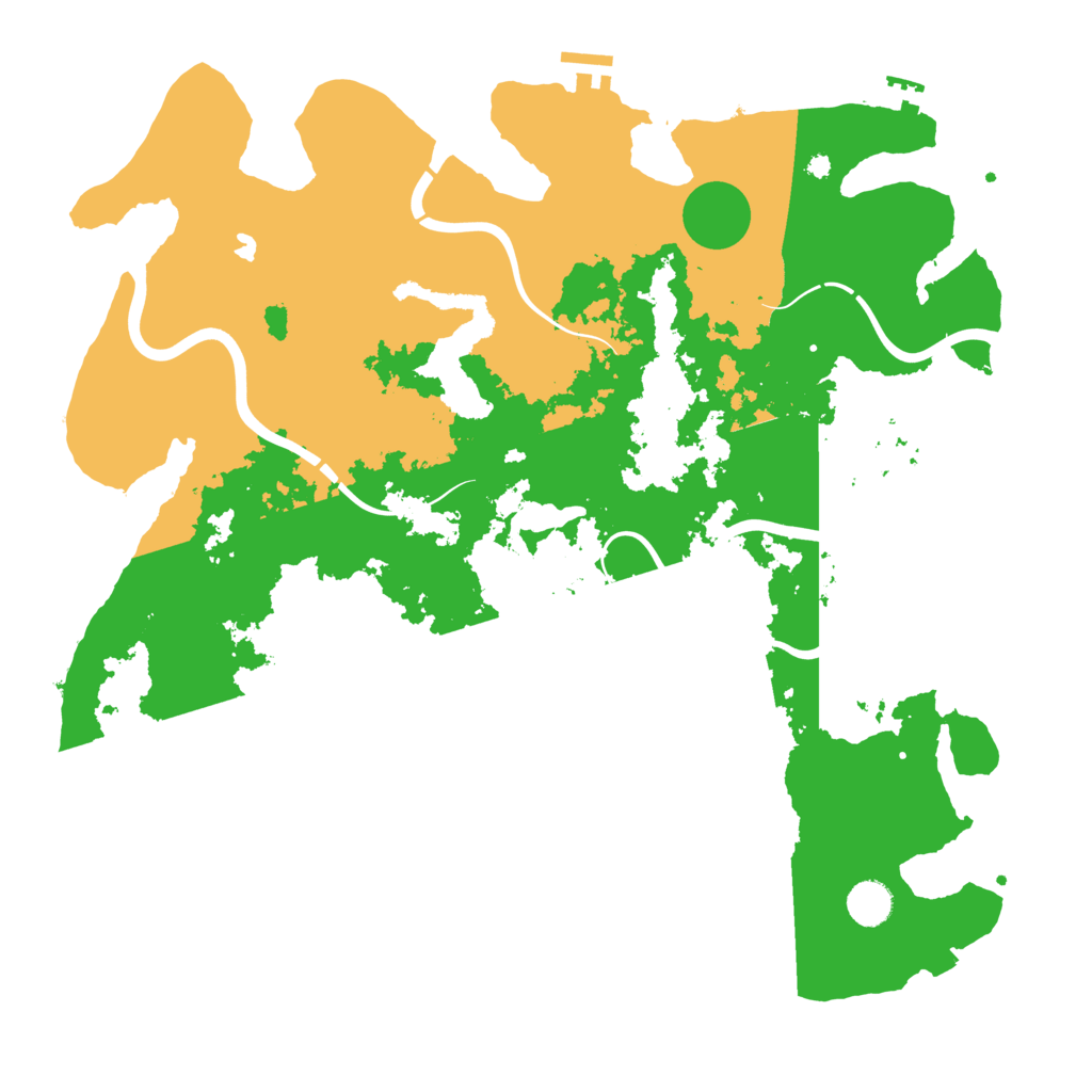 Biome Rust Map: Procedural Map, Size: 4250, Seed: 328314