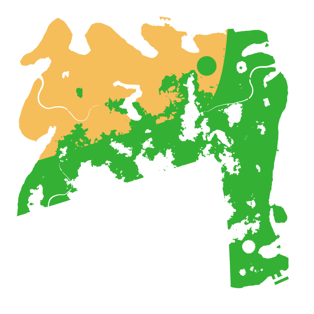 Biome Rust Map: Procedural Map, Size: 4250, Seed: 328314