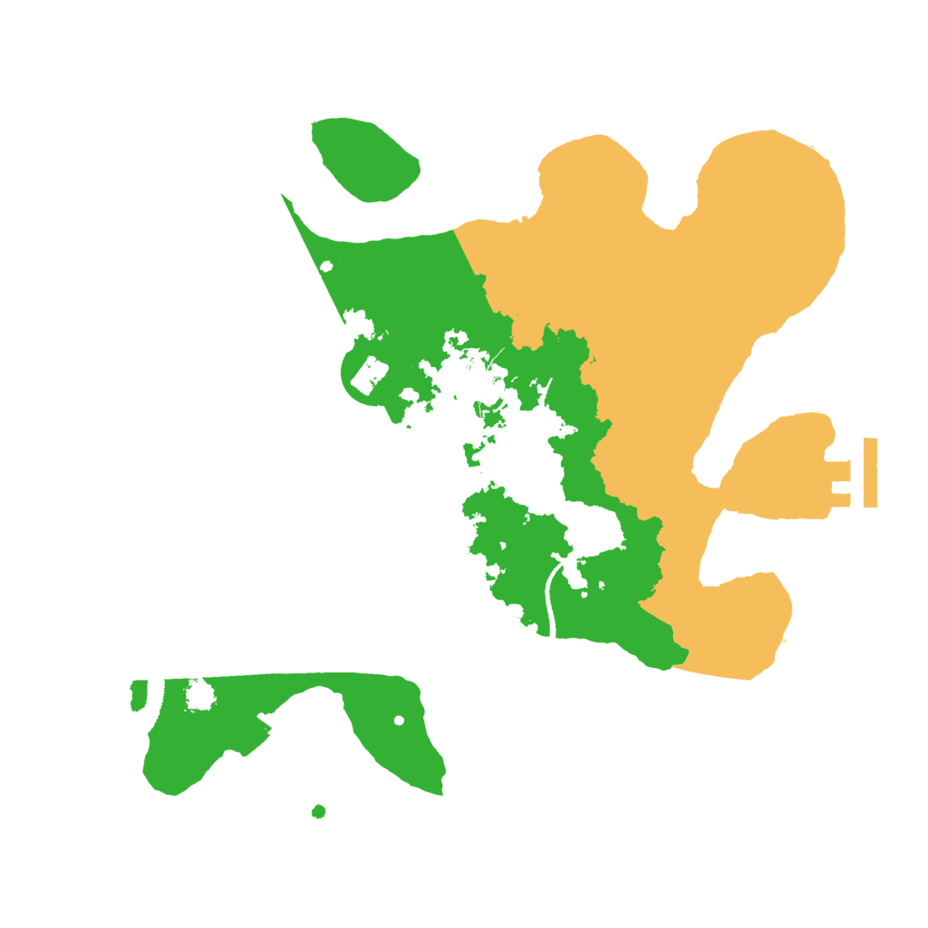 Biome Rust Map: Procedural Map, Size: 2700, Seed: 123456