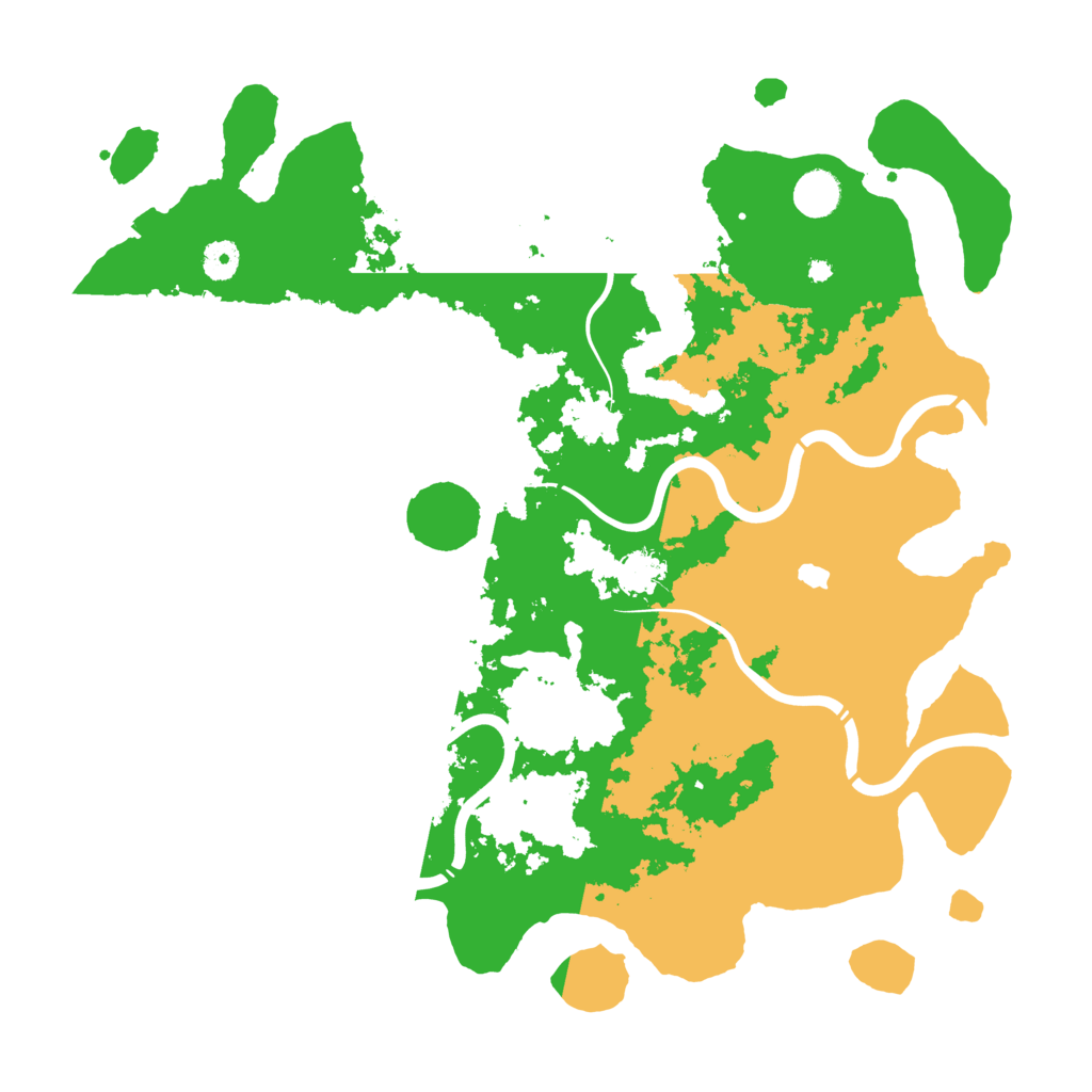 Biome Rust Map: Procedural Map, Size: 4250, Seed: 330931
