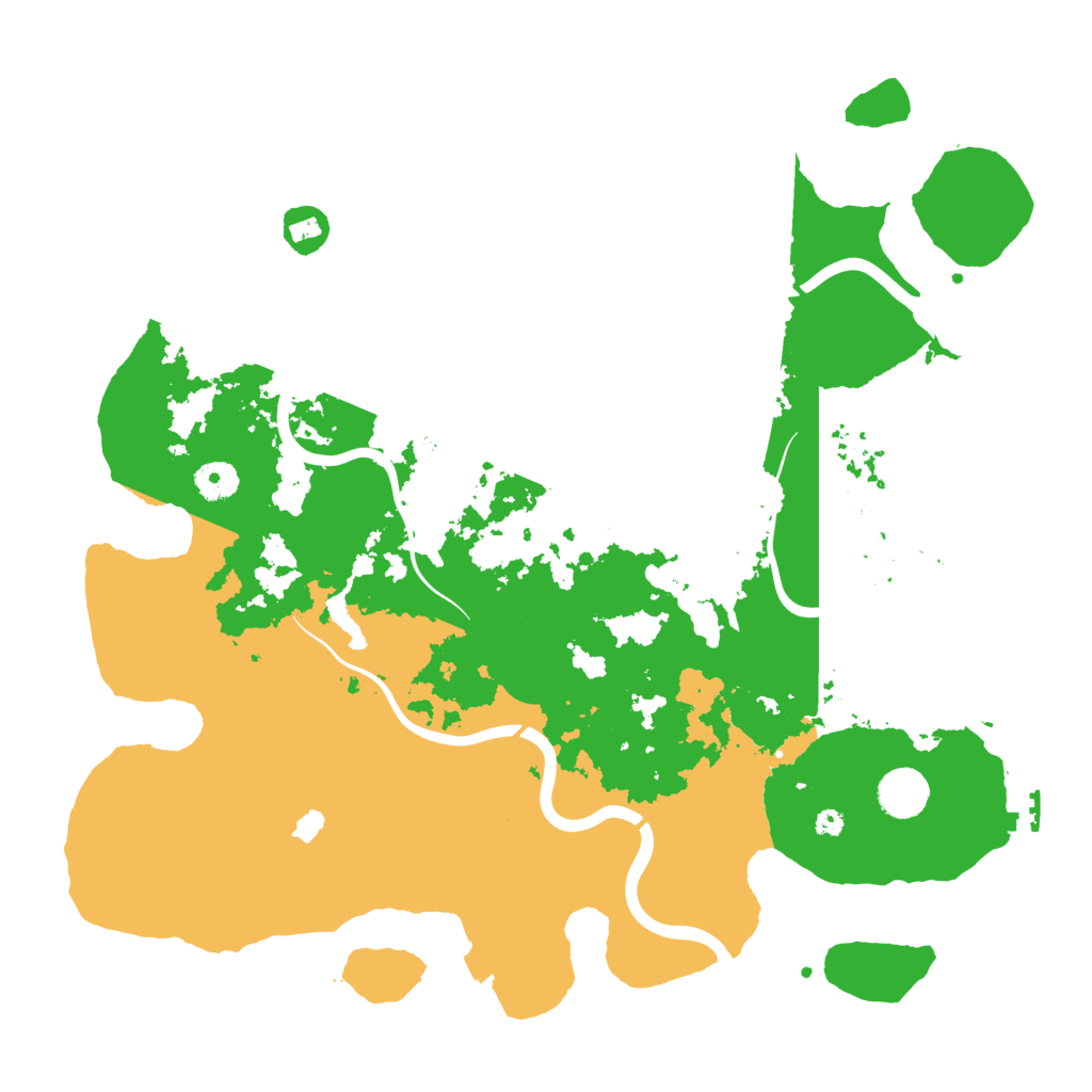 Biome Rust Map: Procedural Map, Size: 4000, Seed: 1231546649