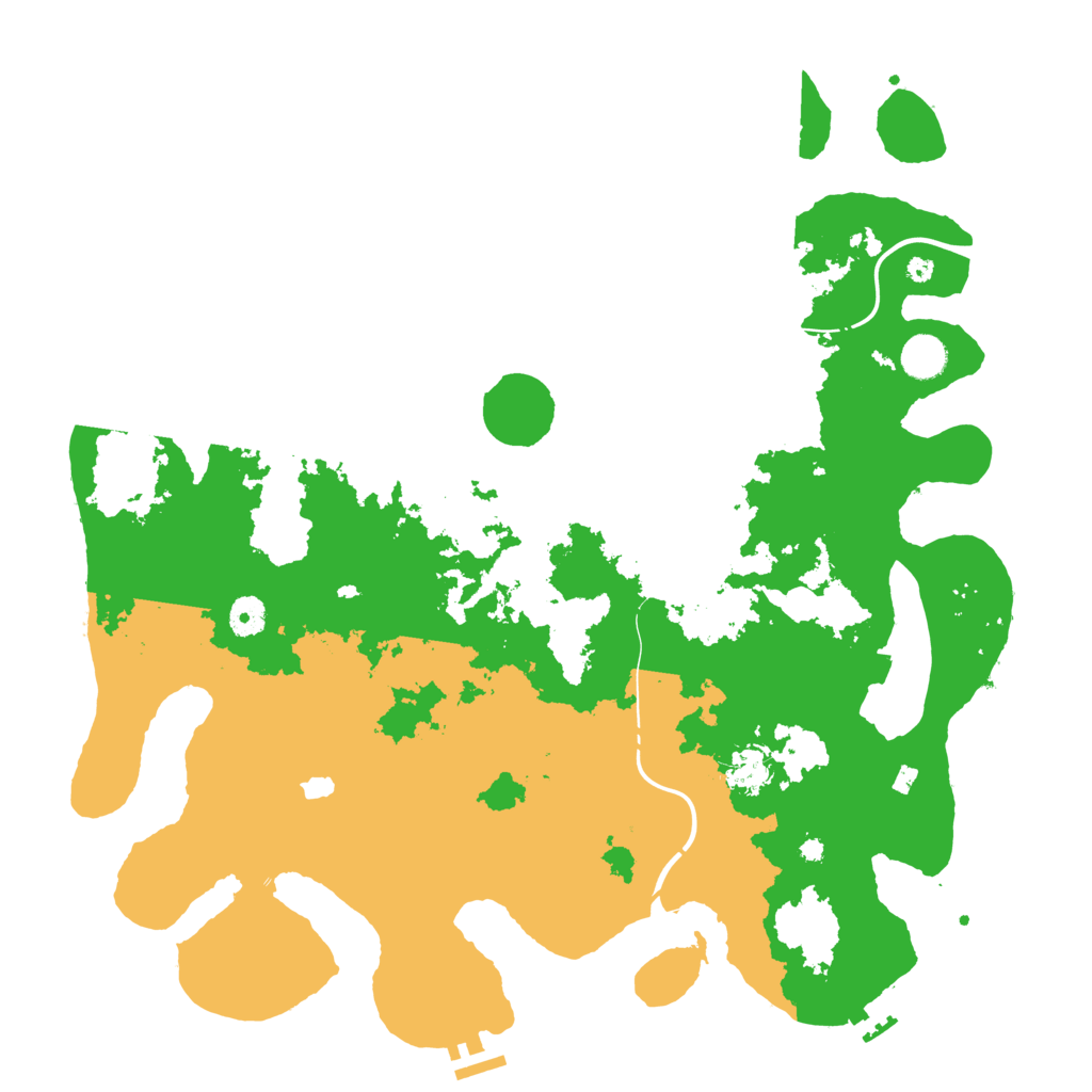 Biome Rust Map: Procedural Map, Size: 4250, Seed: 307570