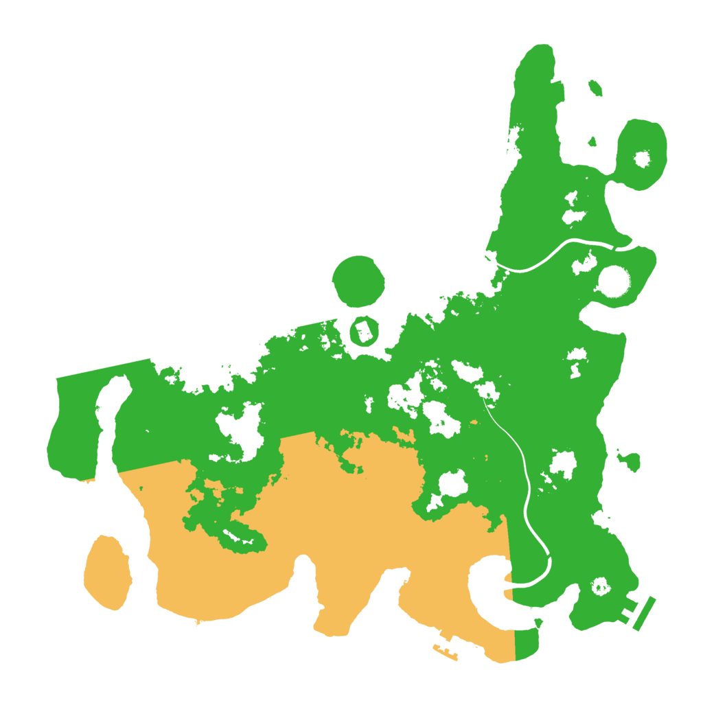 Biome Rust Map: Procedural Map, Size: 3875, Seed: 265568303
