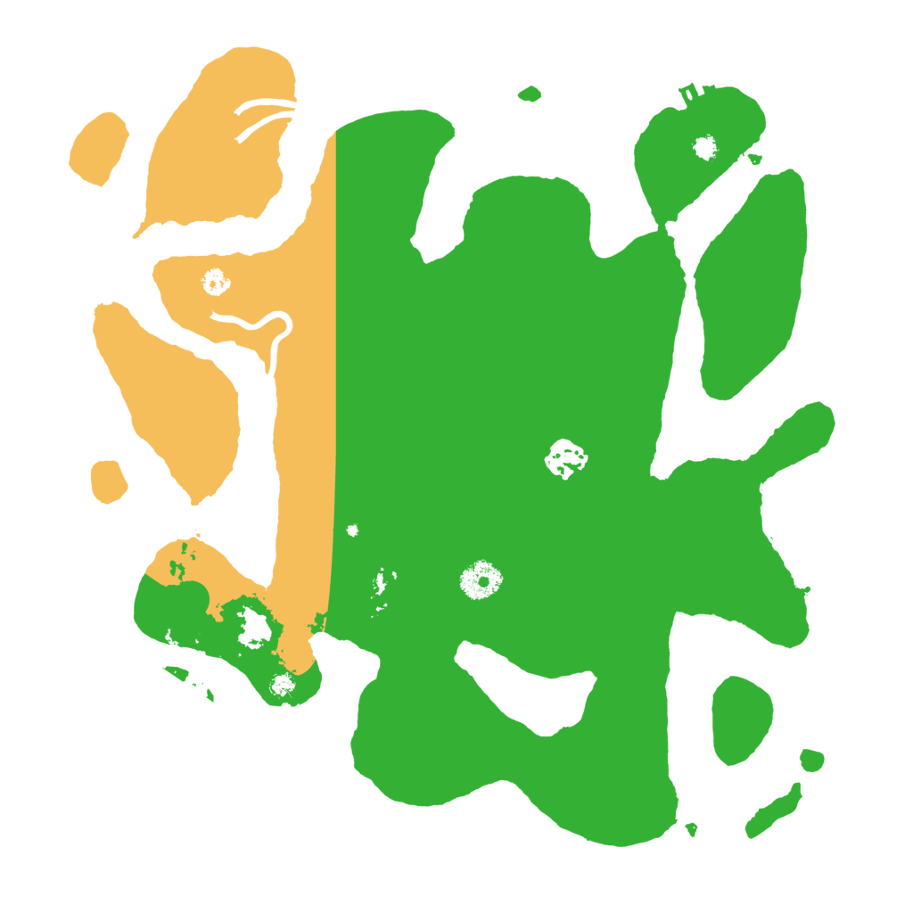 Biome Rust Map: Procedural Map, Size: 3500, Seed: 212108365