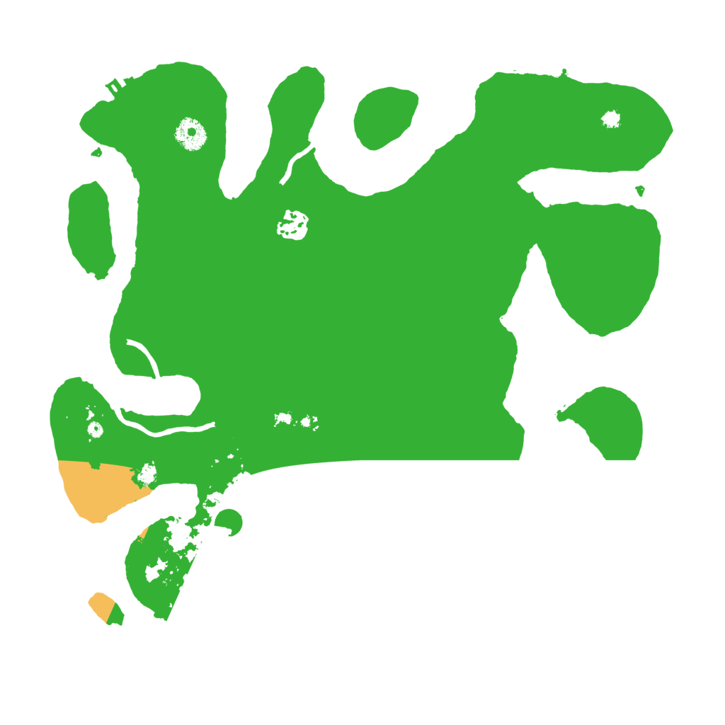 Biome Rust Map: Procedural Map, Size: 3500, Seed: 5564352