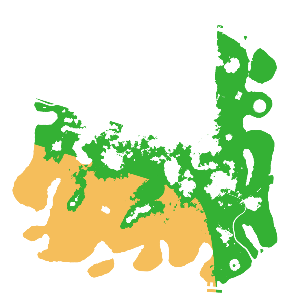 Biome Rust Map: Procedural Map, Size: 4000, Seed: 1706950954