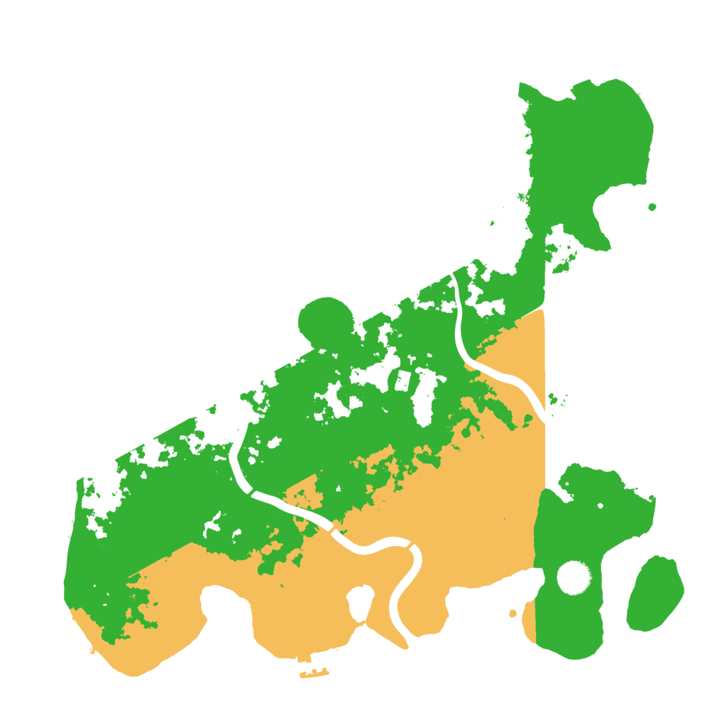 Biome Rust Map: Procedural Map, Size: 3800, Seed: 20082016