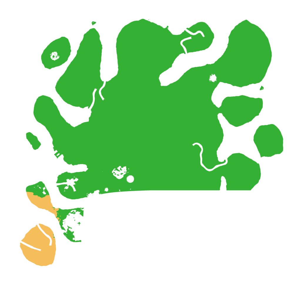 Biome Rust Map: Procedural Map, Size: 3600, Seed: 1403471501