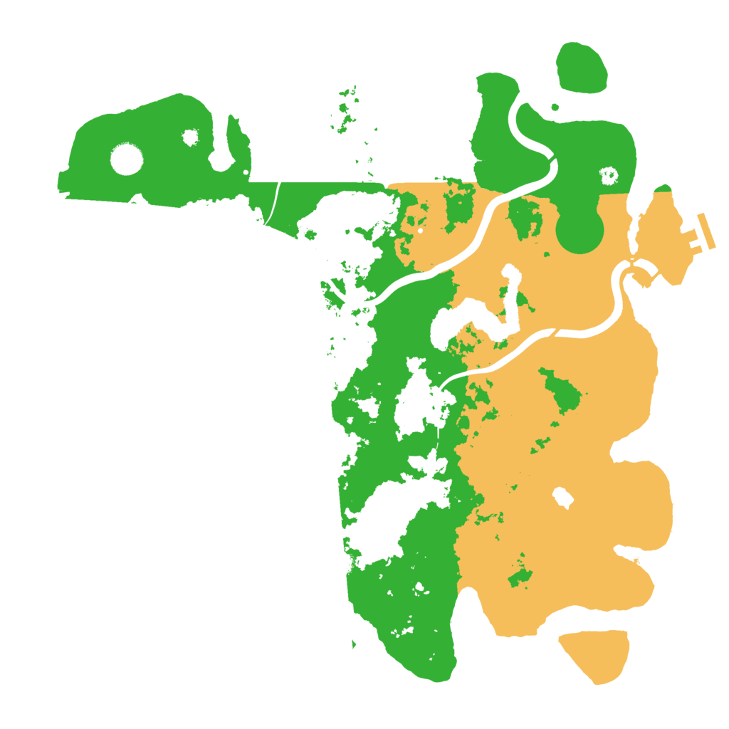 Biome Rust Map: Procedural Map, Size: 4000, Seed: 546465054