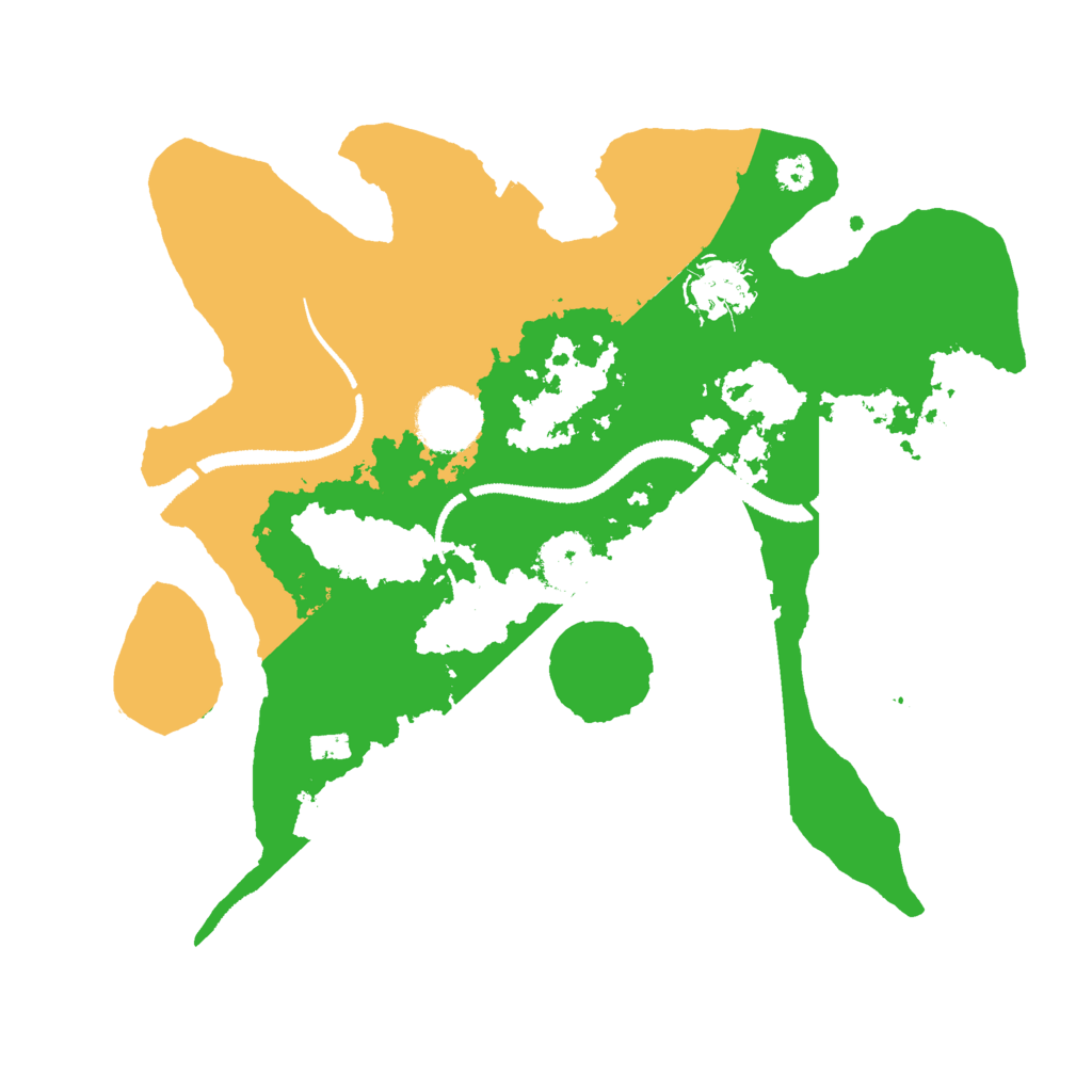 Biome Rust Map: Procedural Map, Size: 3000, Seed: 1829347437