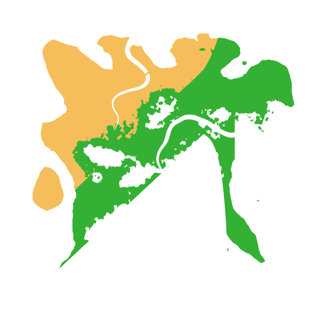 Biome Rust Map: Procedural Map, Size: 3000, Seed: 1829347437