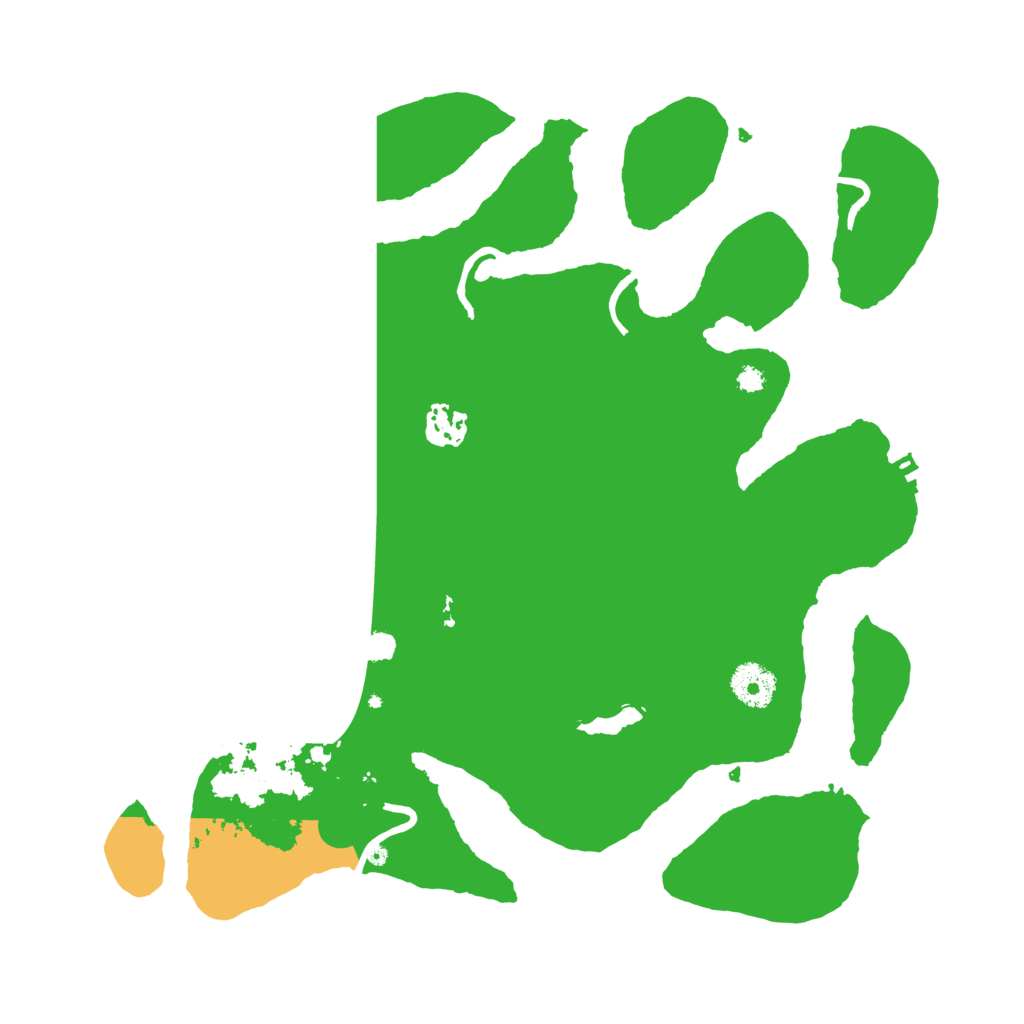 Biome Rust Map: Procedural Map, Size: 3500, Seed: 11685126