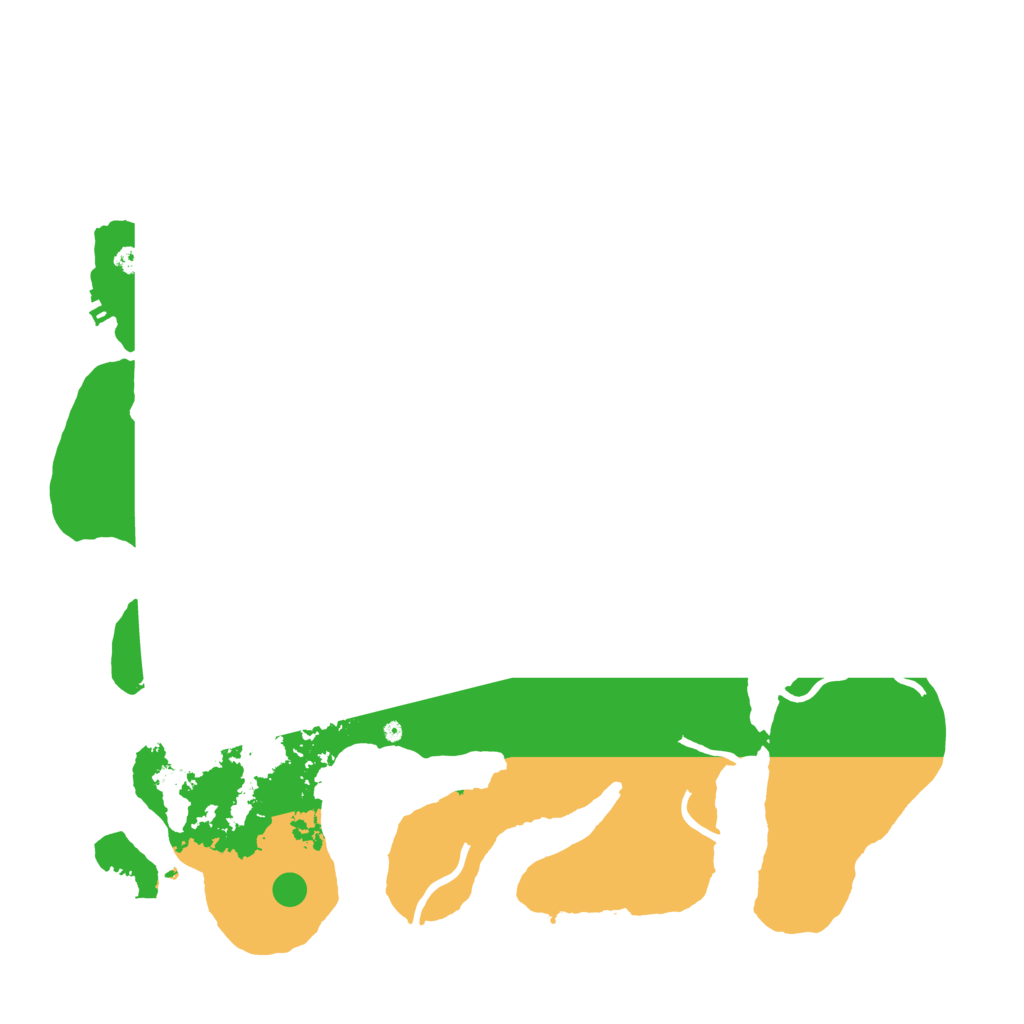 Biome Rust Map: Procedural Map, Size: 3925, Seed: 1