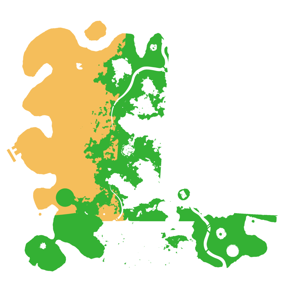 Biome Rust Map: Procedural Map, Size: 4250, Seed: 138520