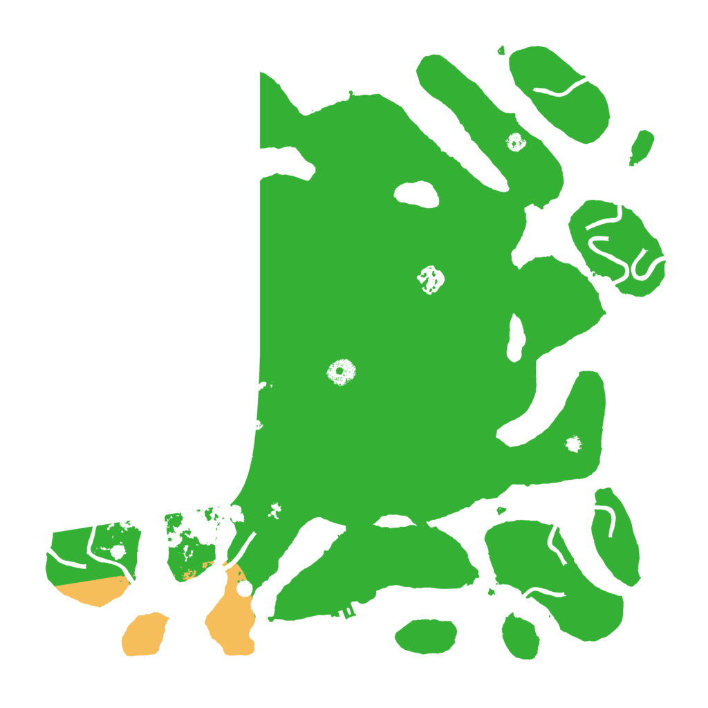 Biome Rust Map: Procedural Map, Size: 4000, Seed: 1234322890