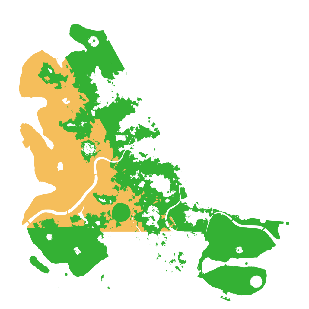 Biome Rust Map: Procedural Map, Size: 4500, Seed: 800168575