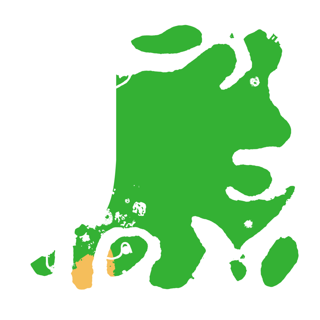 Biome Rust Map: Procedural Map, Size: 3400, Seed: 116