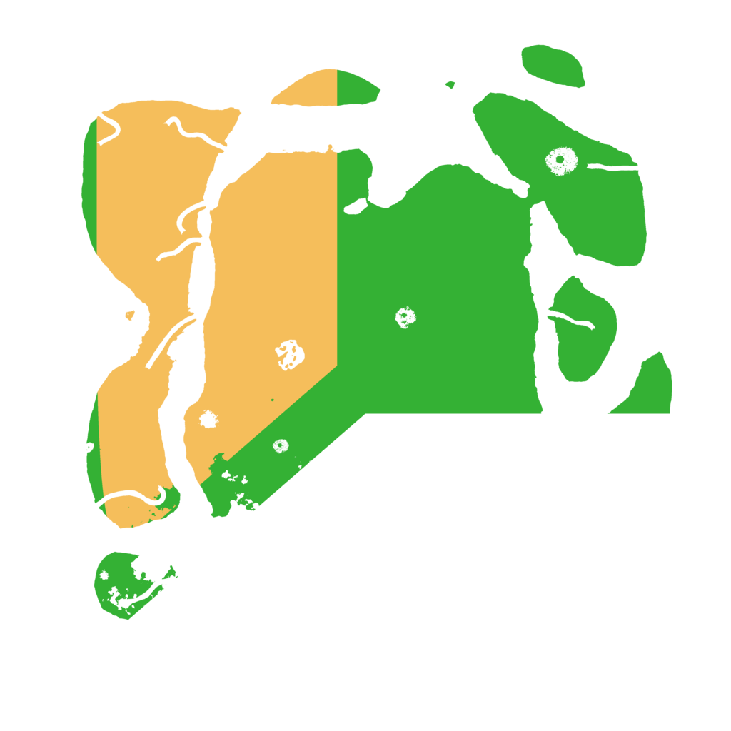 Biome Rust Map: Procedural Map, Size: 3750, Seed: 91209