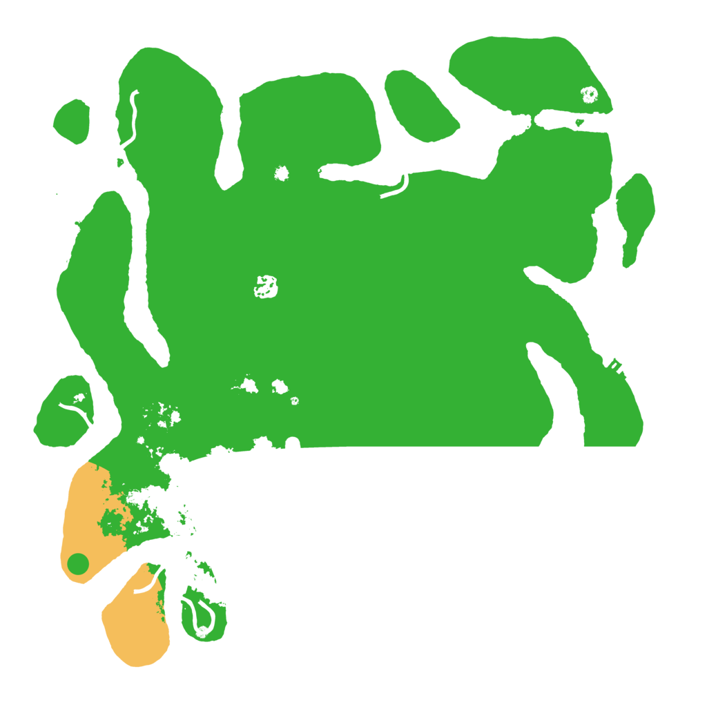 Biome Rust Map: Procedural Map, Size: 4300, Seed: 35773834