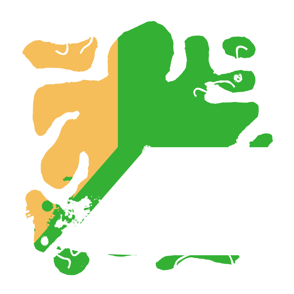 Biome Rust Map: Procedural Map, Size: 3500, Seed: 134120199