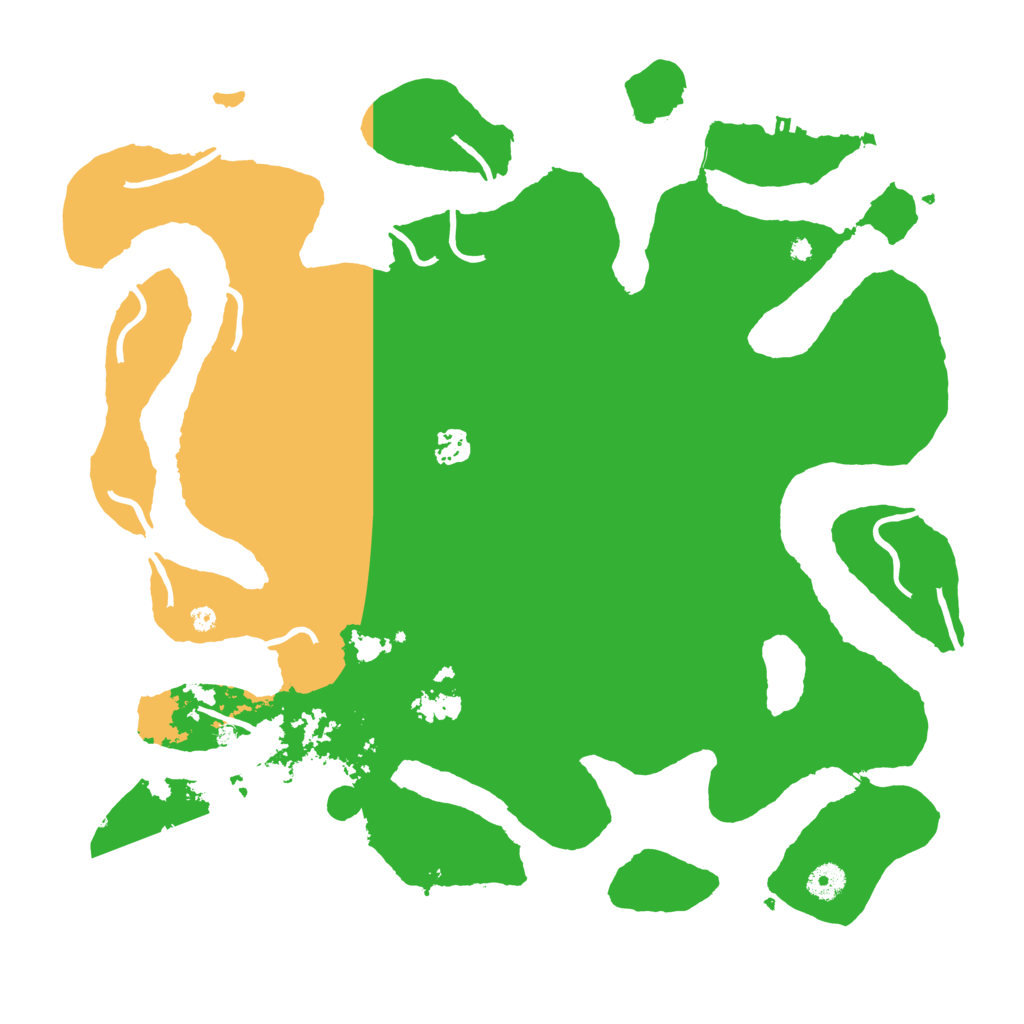 Biome Rust Map: Procedural Map, Size: 4200, Seed: 78456