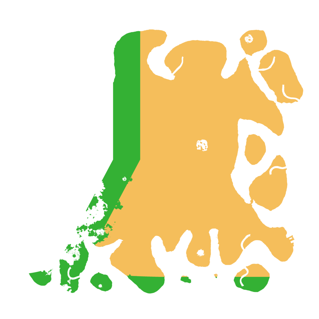 Biome Rust Map: Procedural Map, Size: 4000, Seed: 24290