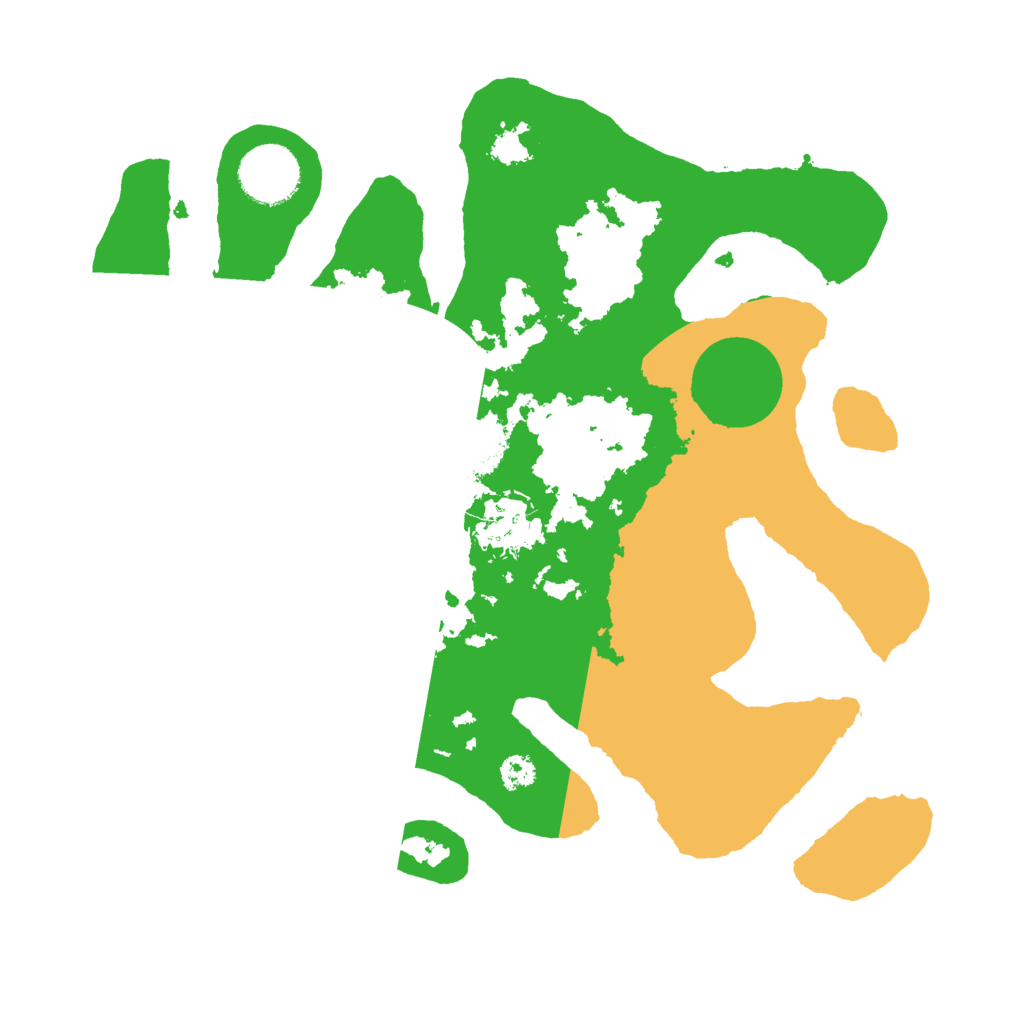 Biome Rust Map: Procedural Map, Size: 3000, Seed: 1460235308