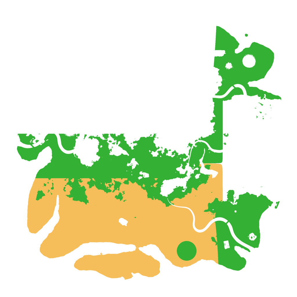Biome Rust Map: Procedural Map, Size: 4000, Seed: 5354812