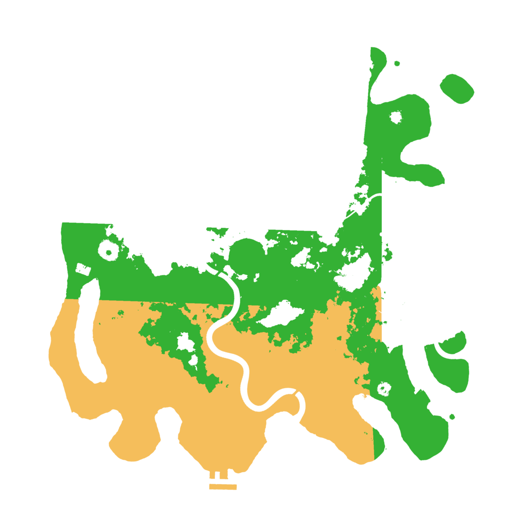Biome Rust Map: Procedural Map, Size: 3750, Seed: 779088430