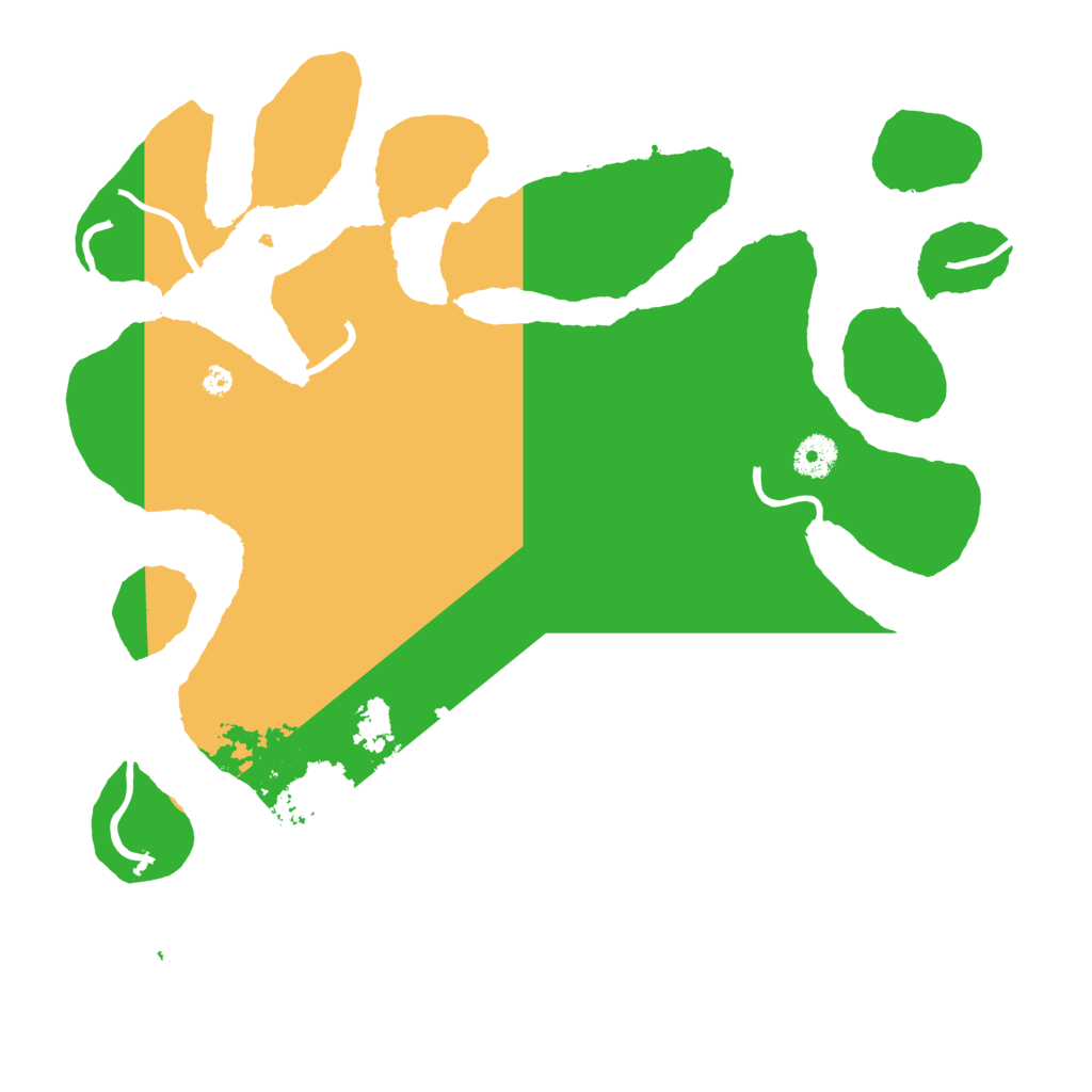 Biome Rust Map: Procedural Map, Size: 3822, Seed: 15433587