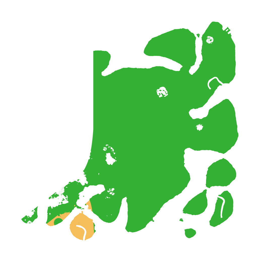 Biome Rust Map: Procedural Map, Size: 3600, Seed: 252226