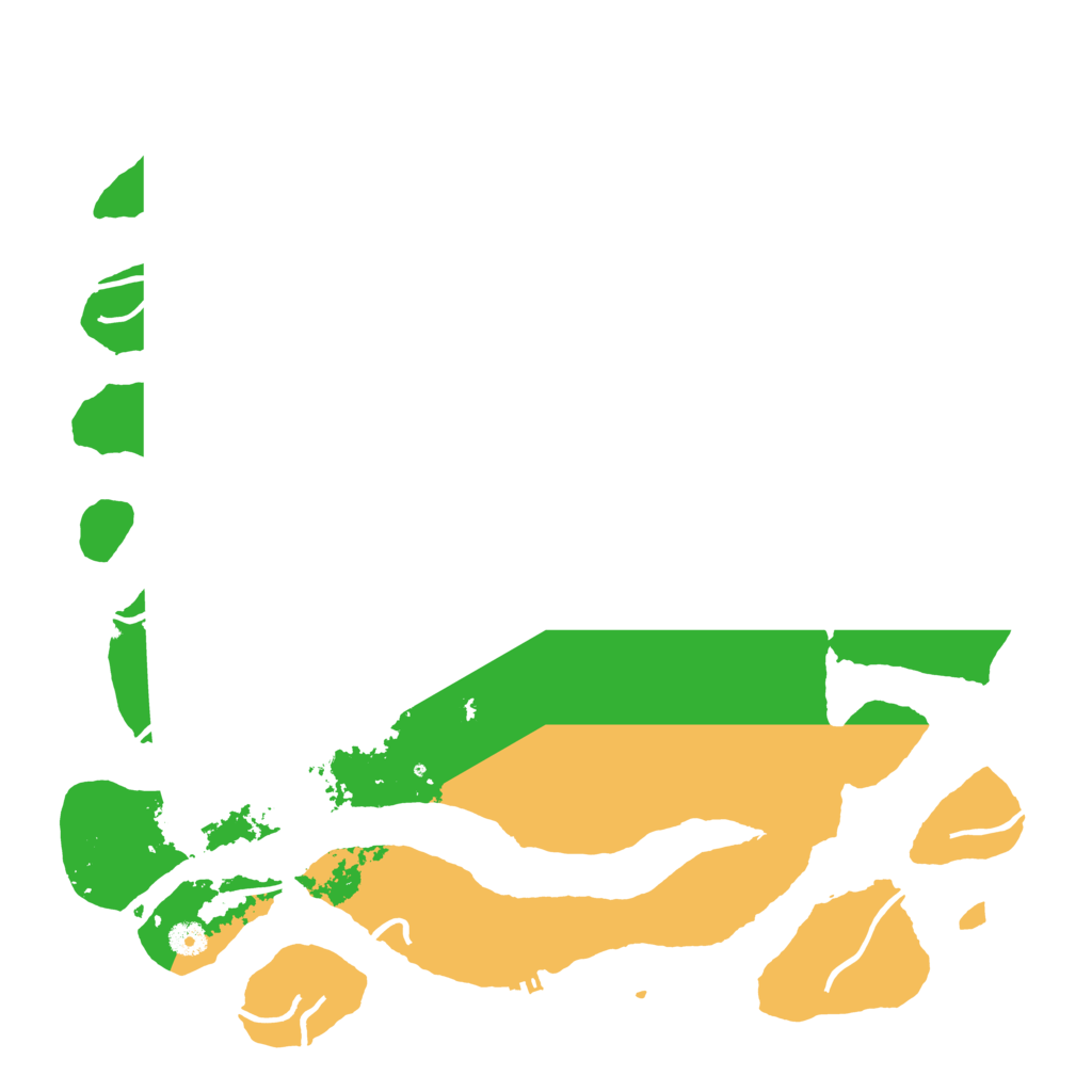 Biome Rust Map: Procedural Map, Size: 4500, Seed: 90807060