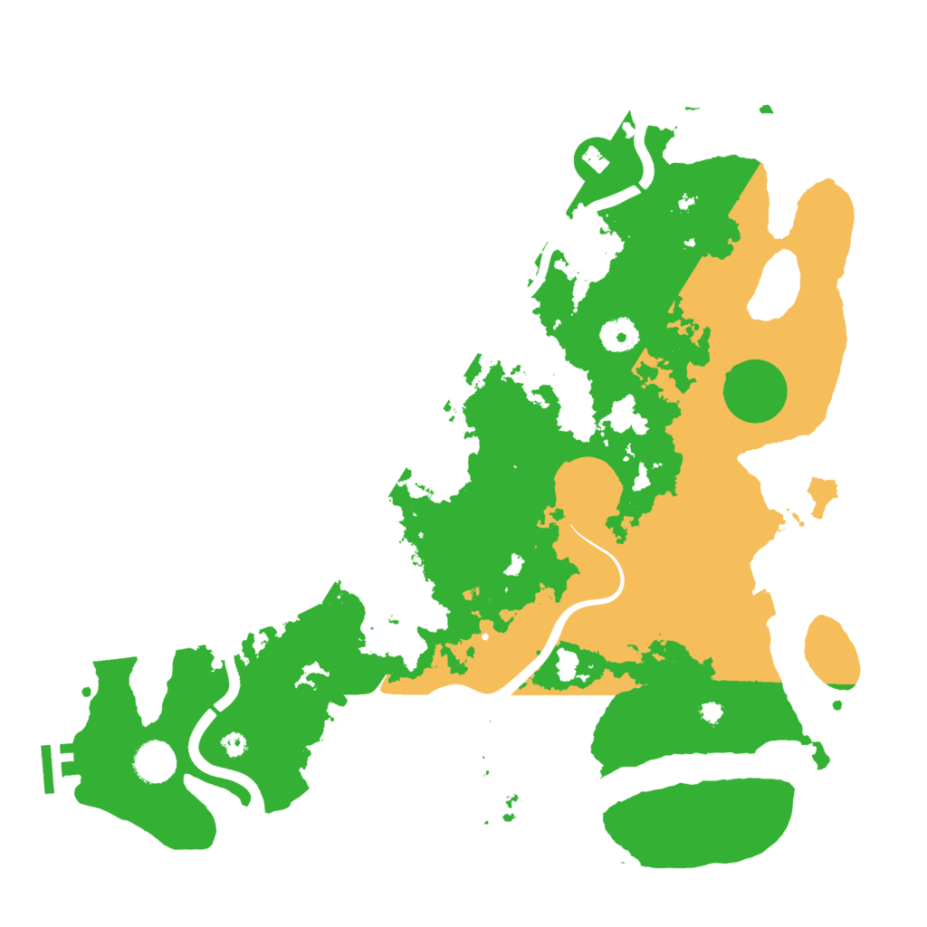 Biome Rust Map: Procedural Map, Size: 3850, Seed: 1976103394