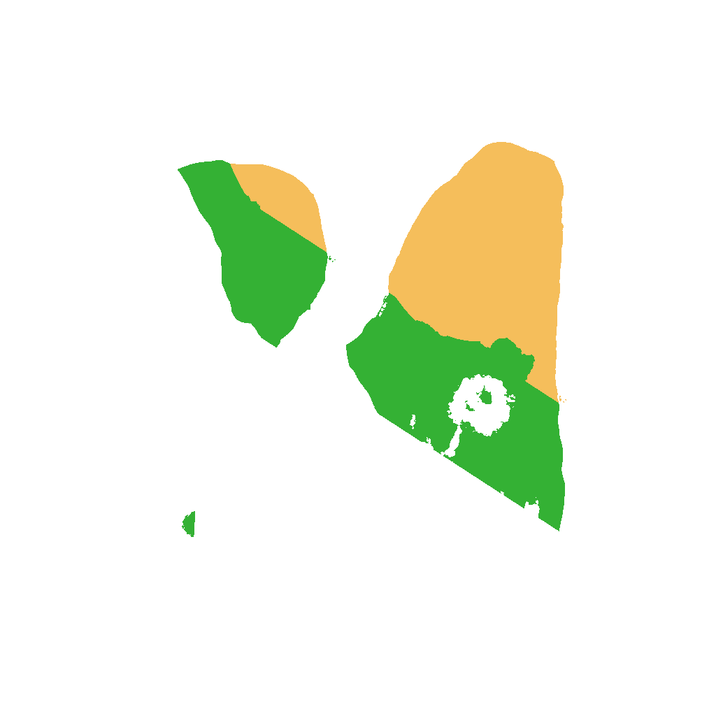 Biome Rust Map: Procedural Map, Size: 1234, Seed: 475347