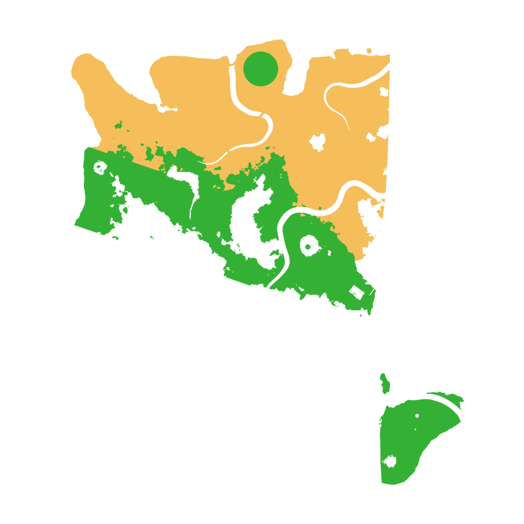 Biome Rust Map: Procedural Map, Size: 4000, Seed: 1155313752