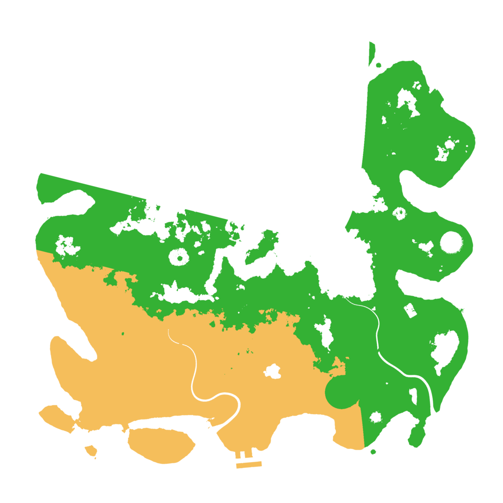 Biome Rust Map: Procedural Map, Size: 4000, Seed: 901144