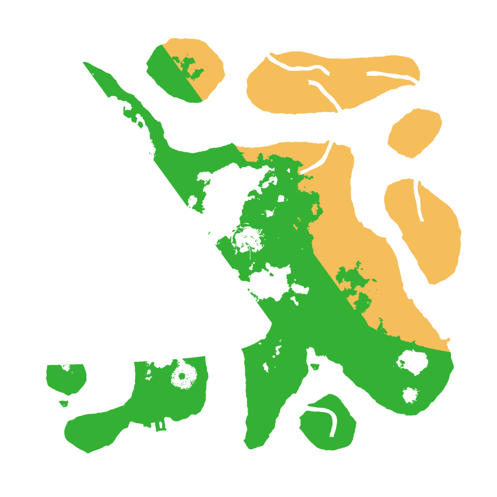 Biome Rust Map: Procedural Map, Size: 3000, Seed: 365463