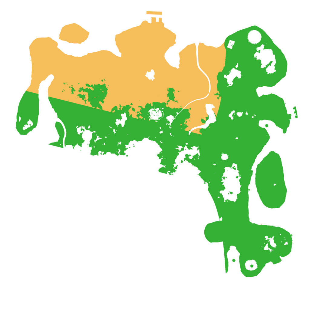 Biome Rust Map: Procedural Map, Size: 4000, Seed: 62000