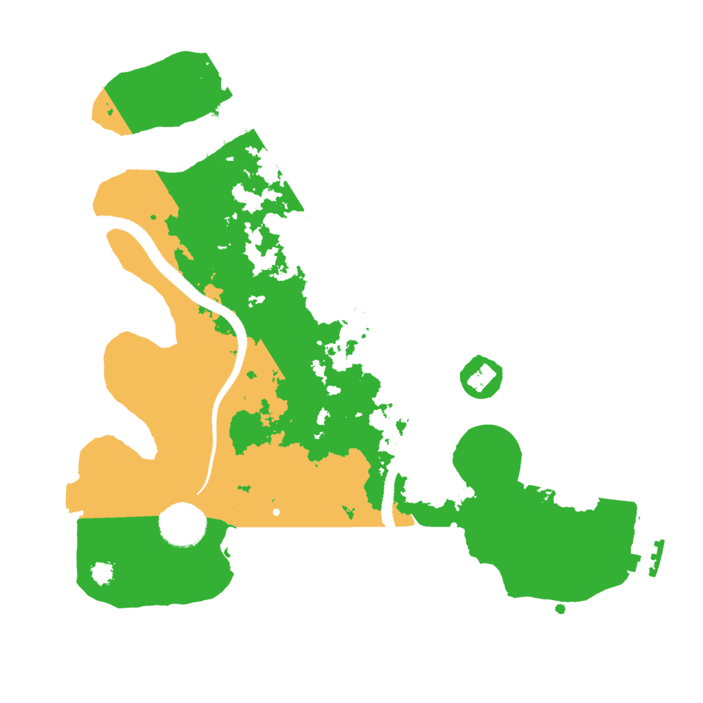 Biome Rust Map: Procedural Map, Size: 2800, Seed: 18184