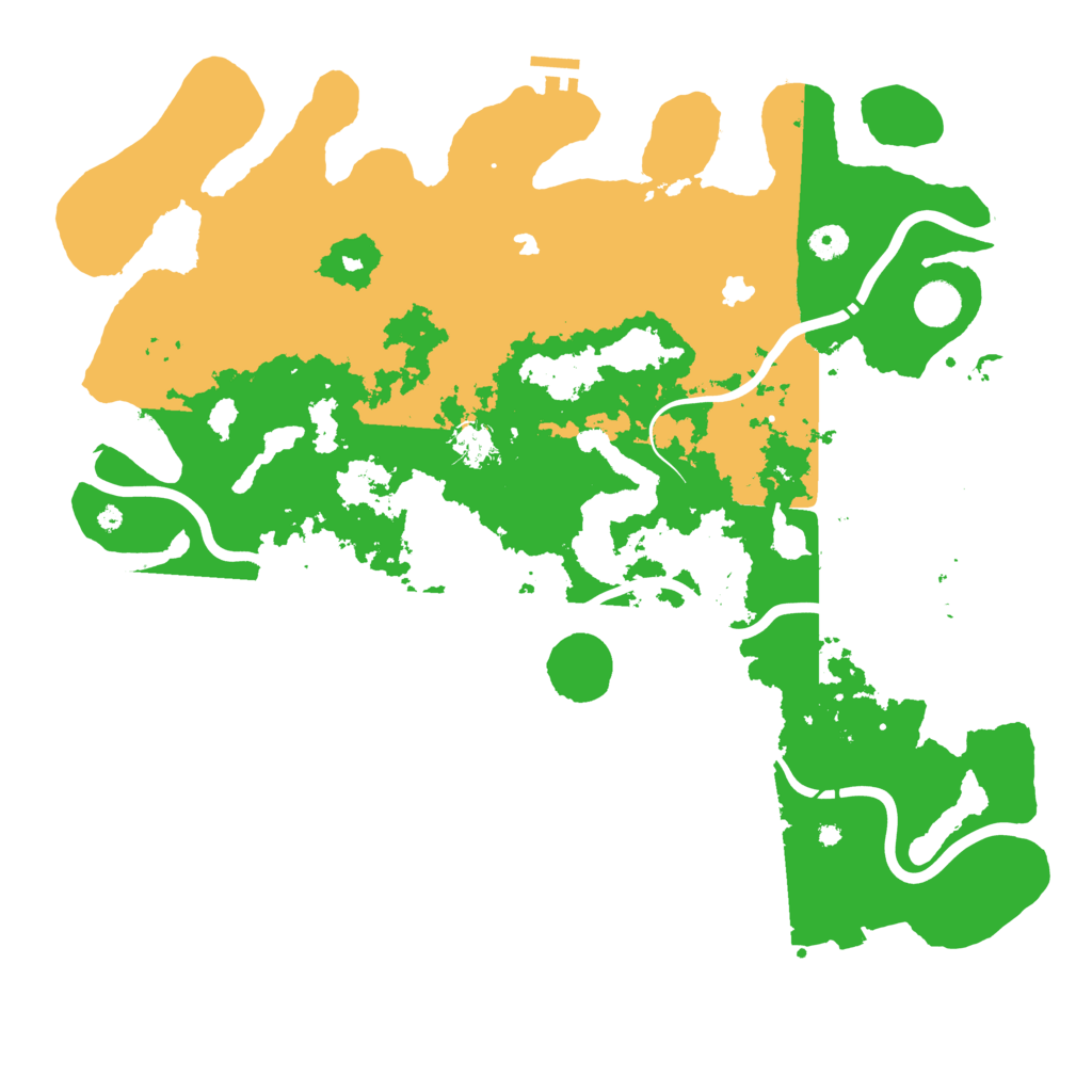 Biome Rust Map: Procedural Map, Size: 4500, Seed: 488635379