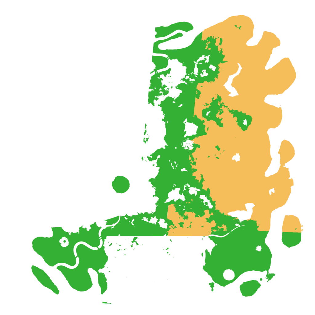 Biome Rust Map: Procedural Map, Size: 5000, Seed: 682829716