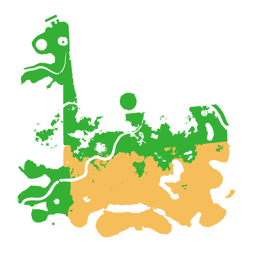 Biome Rust Map: Procedural Map, Size: 4000, Seed: 613898041