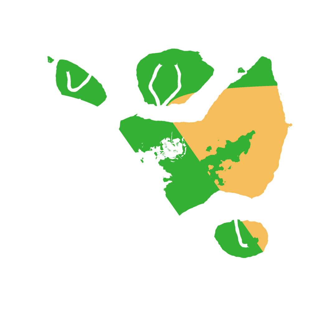 Biome Rust Map: Procedural Map, Size: 2370, Seed: 460356767