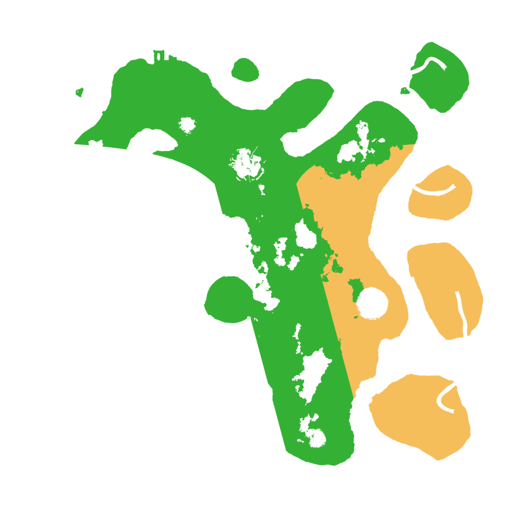 Biome Rust Map: Procedural Map, Size: 3000, Seed: 82801