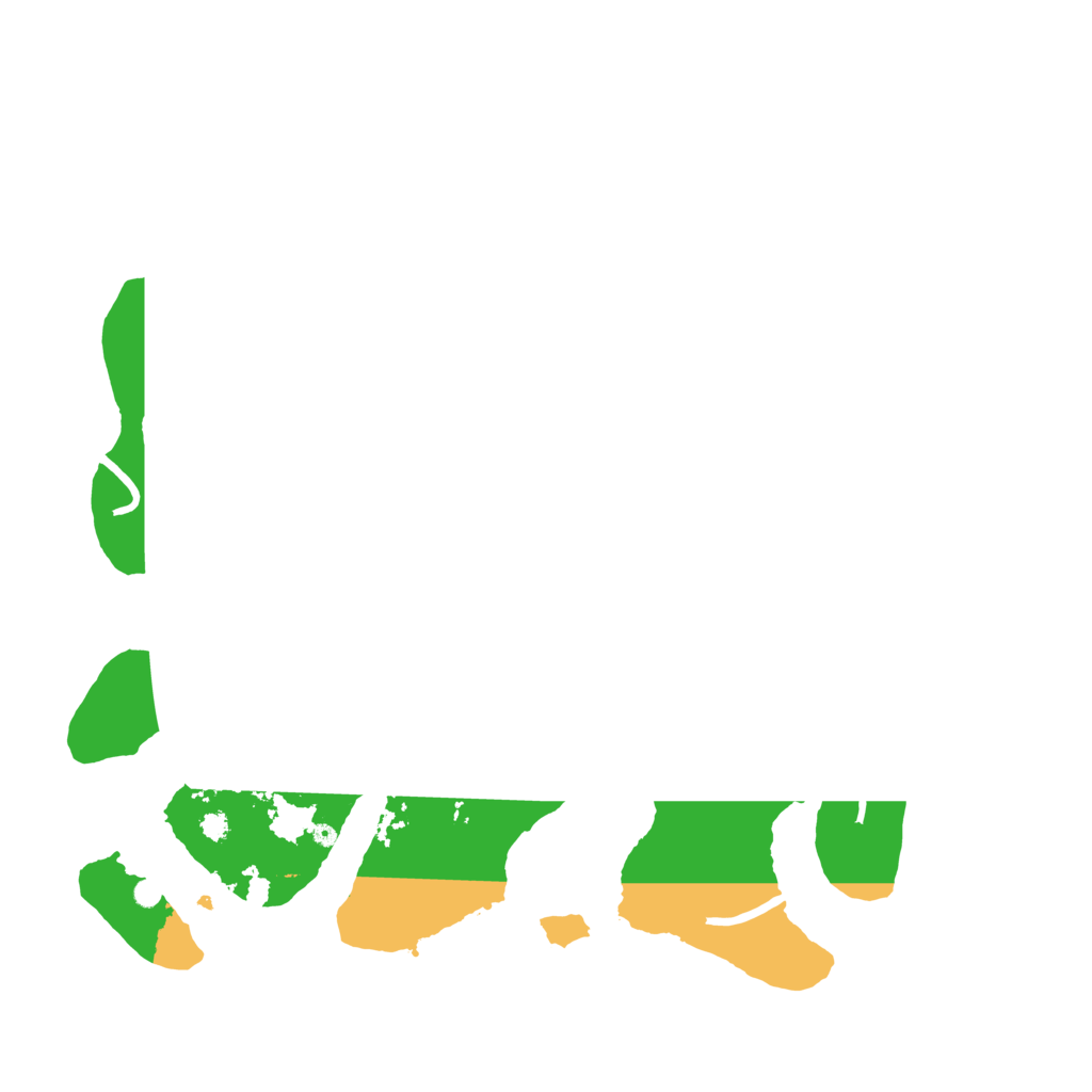 Biome Rust Map: Procedural Map, Size: 3500, Seed: 105412666