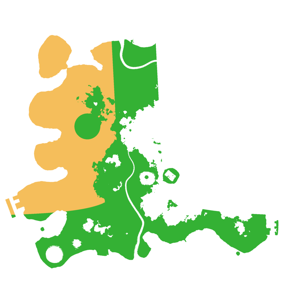 Biome Rust Map: Procedural Map, Size: 3000, Seed: 1748500829