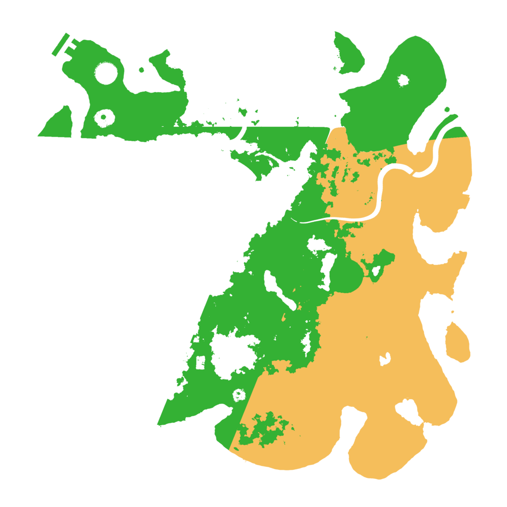 Biome Rust Map: Procedural Map, Size: 4000, Seed: 1121228697