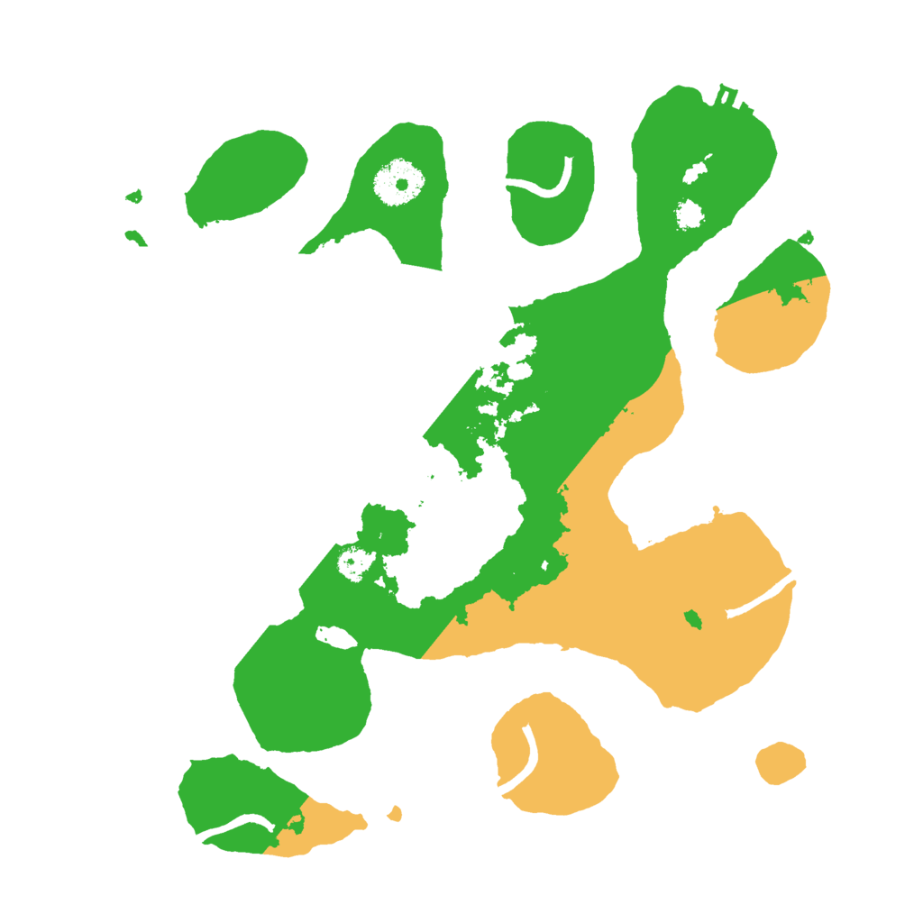 Biome Rust Map: Procedural Map, Size: 3000, Seed: 872537