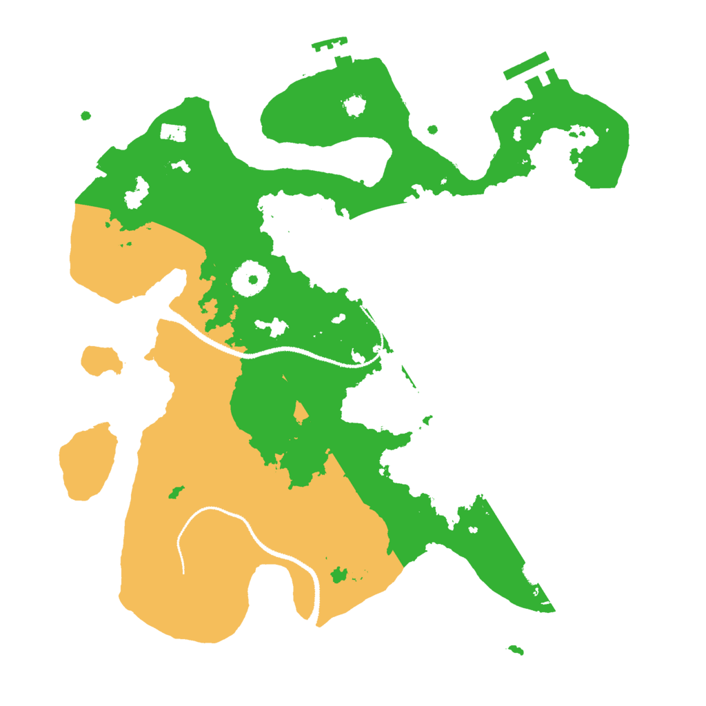Biome Rust Map: Procedural Map, Size: 3000, Seed: 484367738